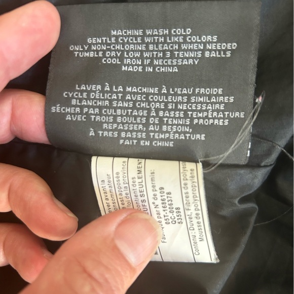 Marc New York Andrew Mark down-filled black puffer coat size small - Picture 10 of 14